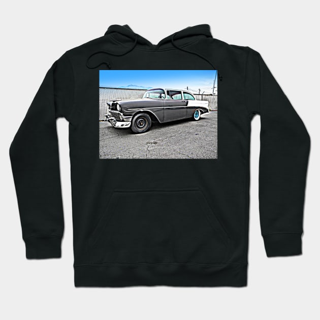 Ratty 1956 Chevrolet Hoodie by Hot Rod America